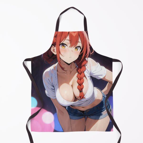 Item preview, Cute Redhead Anime Girl Portrait designed and sold by ByteyCreatives.