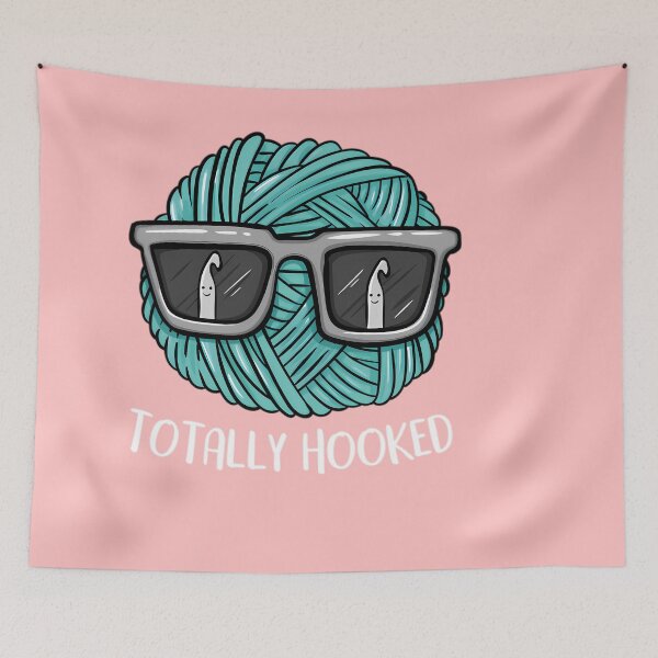 Item preview, Totally Hooked designed and sold by wesdesignshop.