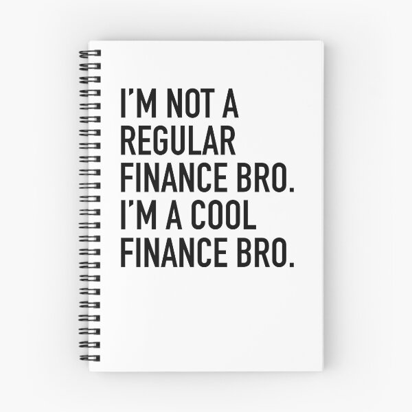 Item preview, I'm Not A Regular Finance Bro Cool Banker Funny Banking designed and sold by dbreeze10.