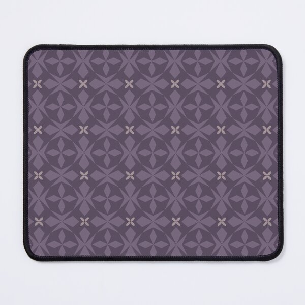 Item preview, Mirrored geometric shapes | mauve and plum purple designed and sold by colorofmagic.