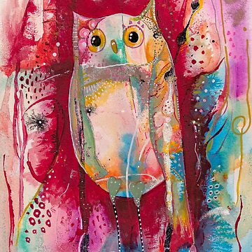 Artwork thumbnail, Owl Art Merchandise by Sarah Bowden