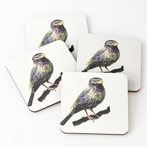 Item preview, Cute little Common Starling designed and sold by Kat-D-Art.
