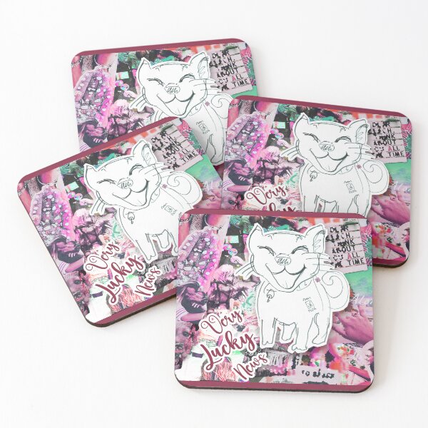 Item preview, Very Lucky News Cat (drawing by ACCI)  designed and sold by VanyssaGraphics.