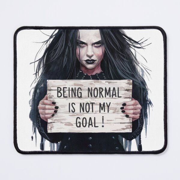 Item preview, Being Normal Is Not My Goal - Gothic Individuality designed and sold by nbg2012.