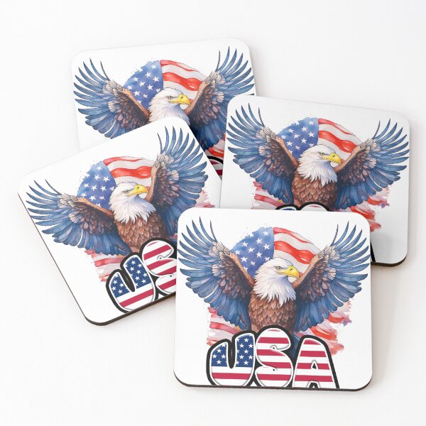 Item preview, 4th of July Bald Eagle U.S.A. designed and sold by lando218.