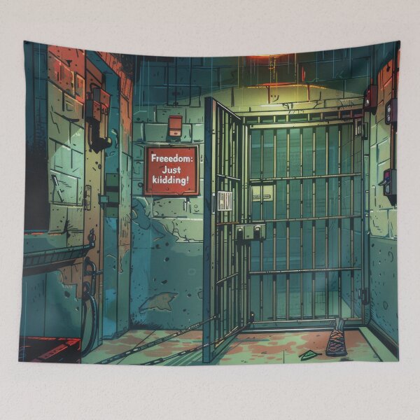 Item preview, The Illusion of Freedom designed and sold by palmyst.