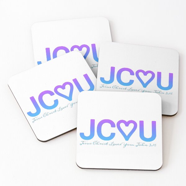 Item preview, JC♡U - Jesus Christ Loves You  designed and sold by Kangaroo Sun.