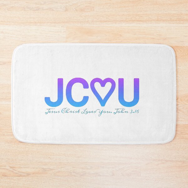 Item preview, JC♡U - Jesus Christ Loves You  designed and sold by Kangaroo Sun.