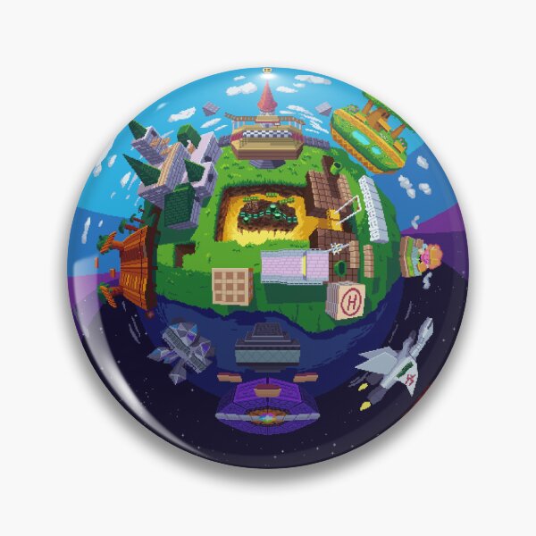 Item preview, Smash 64 Pixel Globe designed and sold by Daydreamer194.