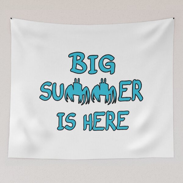 Item preview, Big Summer is Here with Crabs designed and sold by emhoteb.