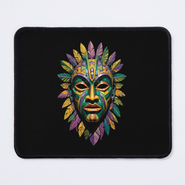 Item preview, An Abstract Cubism-Inspired Design Depicting An Ancient African Mask designed and sold by Adelberton.