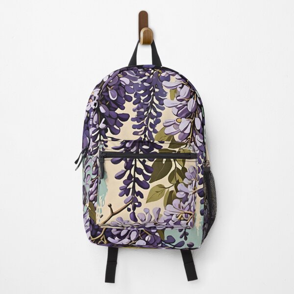 Item preview, Wisteria Retro Style Abstract Cottagecore Art 4 designed and sold by taiche.