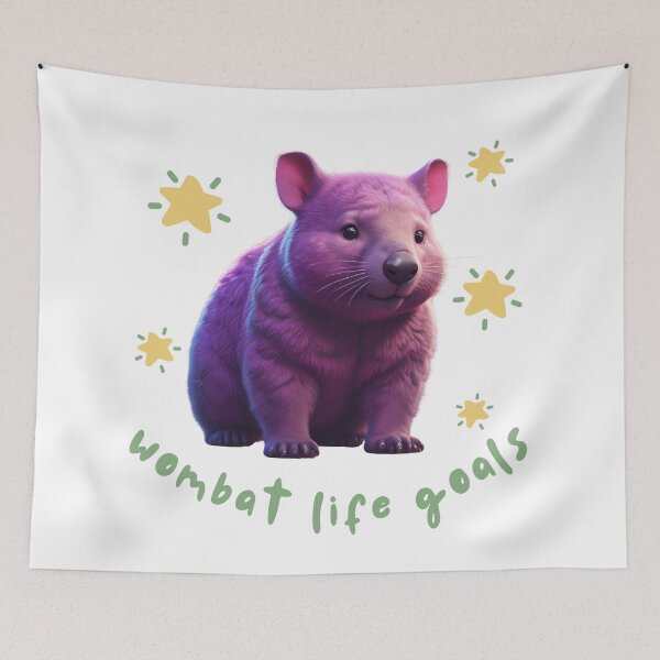 Item preview, Purple Wombat designed and sold by pUNKnown.