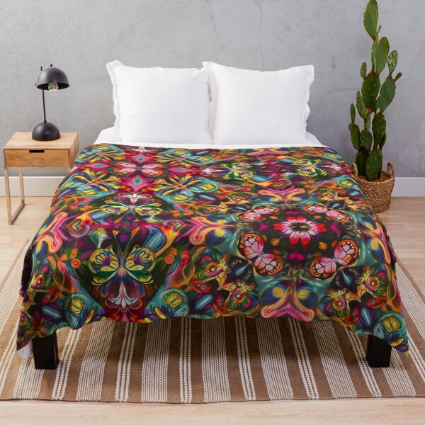 Item preview, Captivating Butterfly Kaleidoscope Seamless Pattern designed and sold by Wishing-Wings.