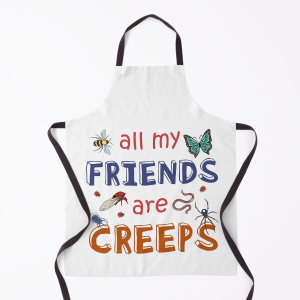Item preview, All My Friends Are Creeps Funny Bugs Beetle Insects Creepy designed and sold by dbreeze10.