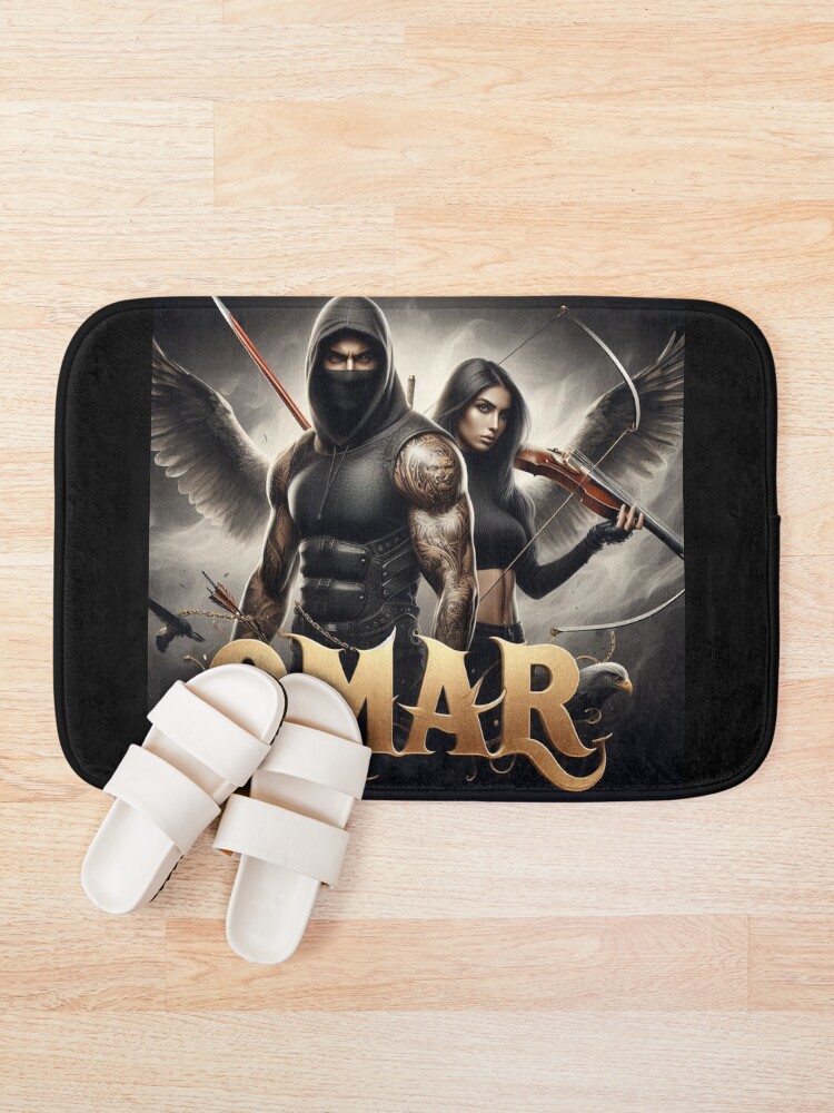 Thumbnail 1 of 6, Bath Mat, Omar designed and sold by RaF71PrO.