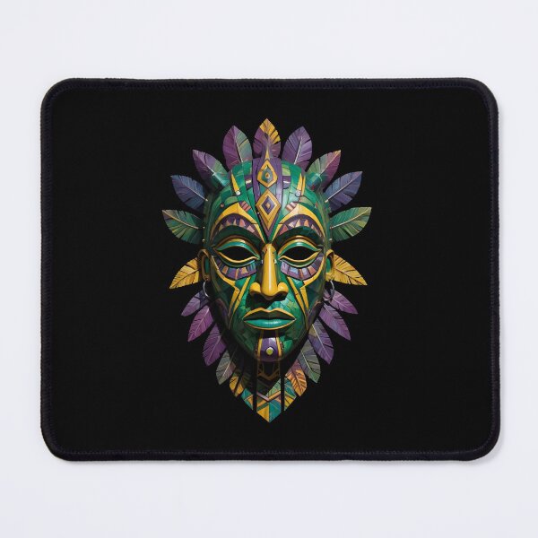 Item preview, An Abstract Cubism-Inspired Design Depicting An Ancient African Mask designed and sold by Adelberton.