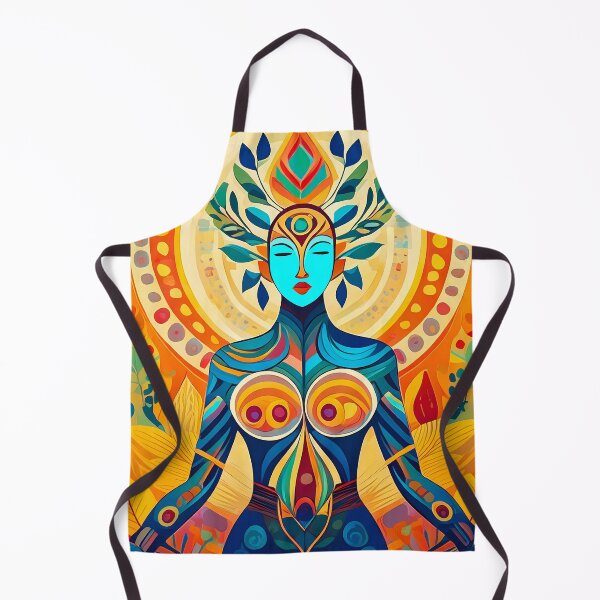 Item preview, psychedelic bohemian and herbal leaves designed and sold by rainsdesigns.