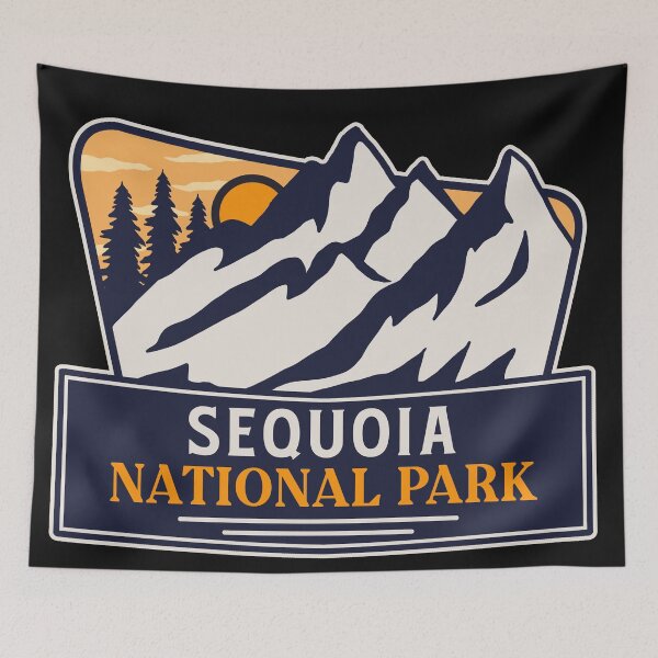 Item preview, Sequoia National Park designed and sold by graphic-map.