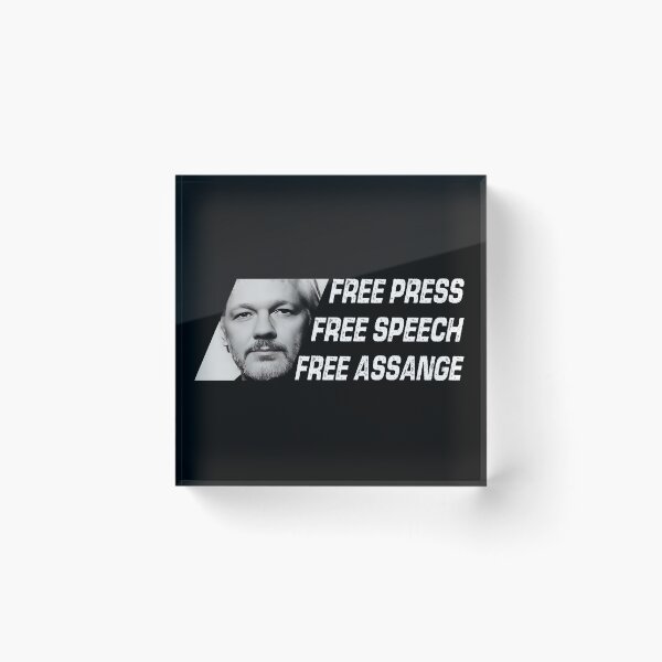 Item preview, Free Julian Assange designed and sold by Tessa Art.
