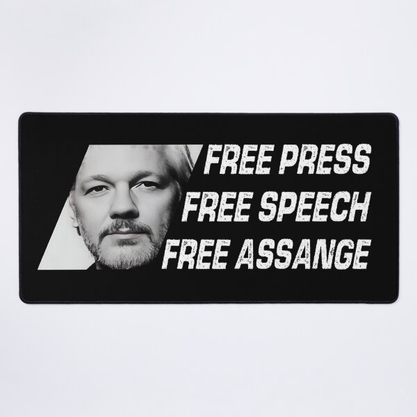 Item preview, Free Julian Assange designed and sold by Tessa Art.