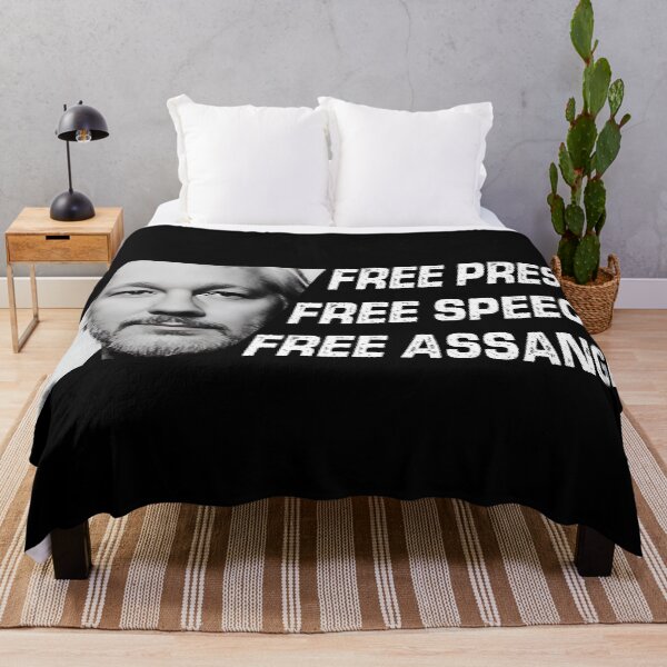 Item preview, Free Julian Assange designed and sold by Tessa Art.