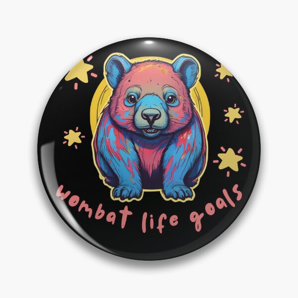 Artikelvorschau, Bunter Wombat entworfen und verkauft von pUNKnown.