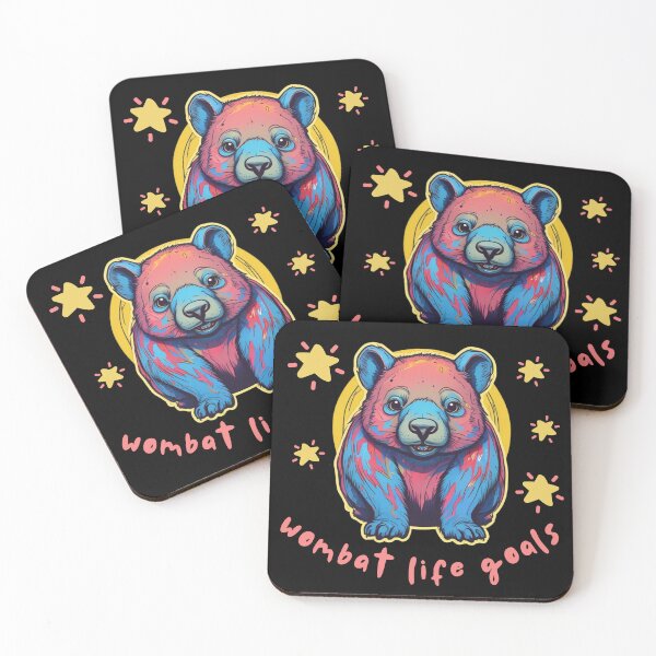 Item preview, Colourful Wombat designed and sold by pUNKnown.