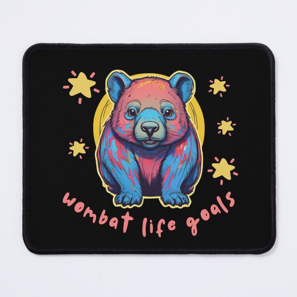 Item preview, Colourful Wombat designed and sold by pUNKnown.