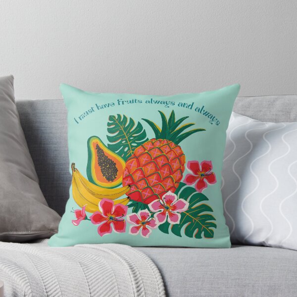 Item preview, Fresh Tropical Fruits with Flowers designed and sold by Phanya-Style.