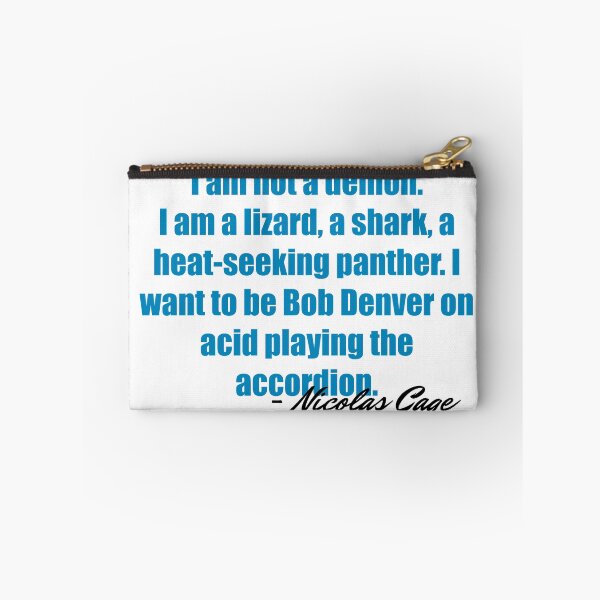 Item preview, Nicolas Cage Quote designed and sold by Lauryn Nelson.