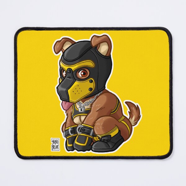Item preview, PLAYFUL PUPPY - YELLOW MASK - BEARZOO SERIES designed and sold by bobobear.