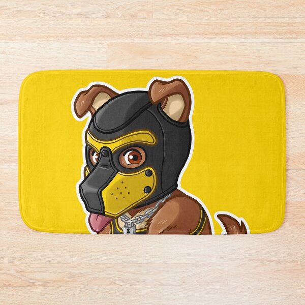 Item preview, PLAYFUL PUPPY - YELLOW MASK - BEARZOO SERIES designed and sold by bobobear.