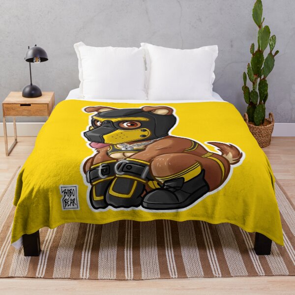 Item preview, PLAYFUL PUPPY - YELLOW MASK - BEARZOO SERIES designed and sold by bobobear.