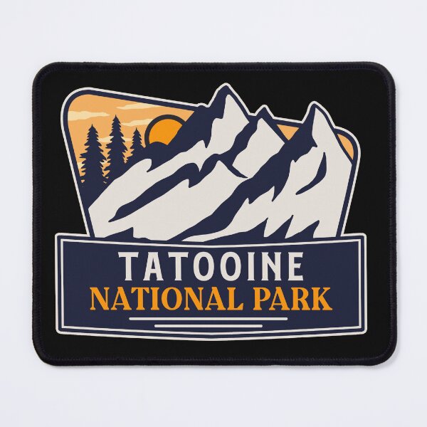 Item preview, Tatooine National Park designed and sold by graphic-map.