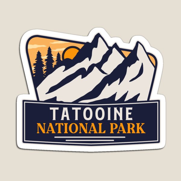 Item preview, Tatooine National Park designed and sold by graphic-map.