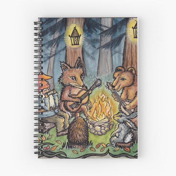 Item preview, Forest Friends Fireside Sing a along designed and sold by KCIllustrates.