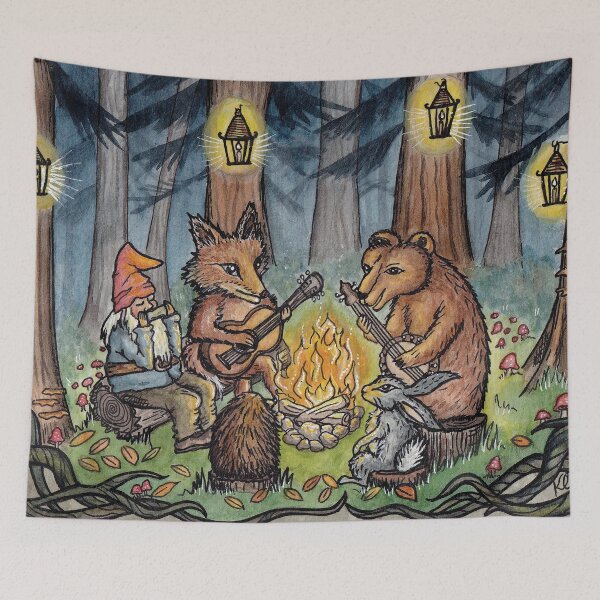 Item preview, Forest Friends Fireside Sing a along designed and sold by KCIllustrates.