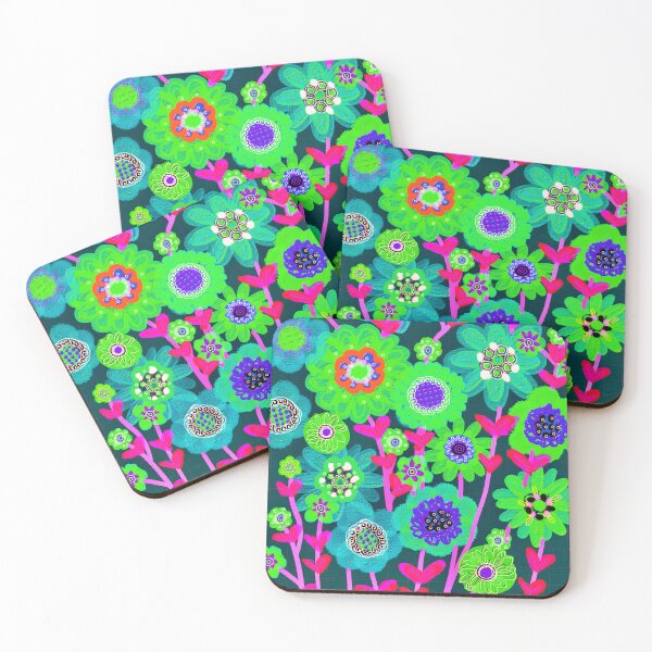 Item preview, Floodle lime grid bunch designed and sold by bekki smith.