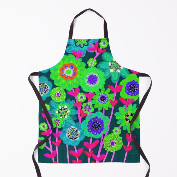 Item preview, Floodle lime grid bunch designed and sold by bekki smith.