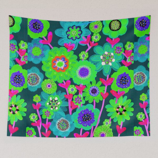 Item preview, Floodle lime grid bunch designed and sold by bekki smith.