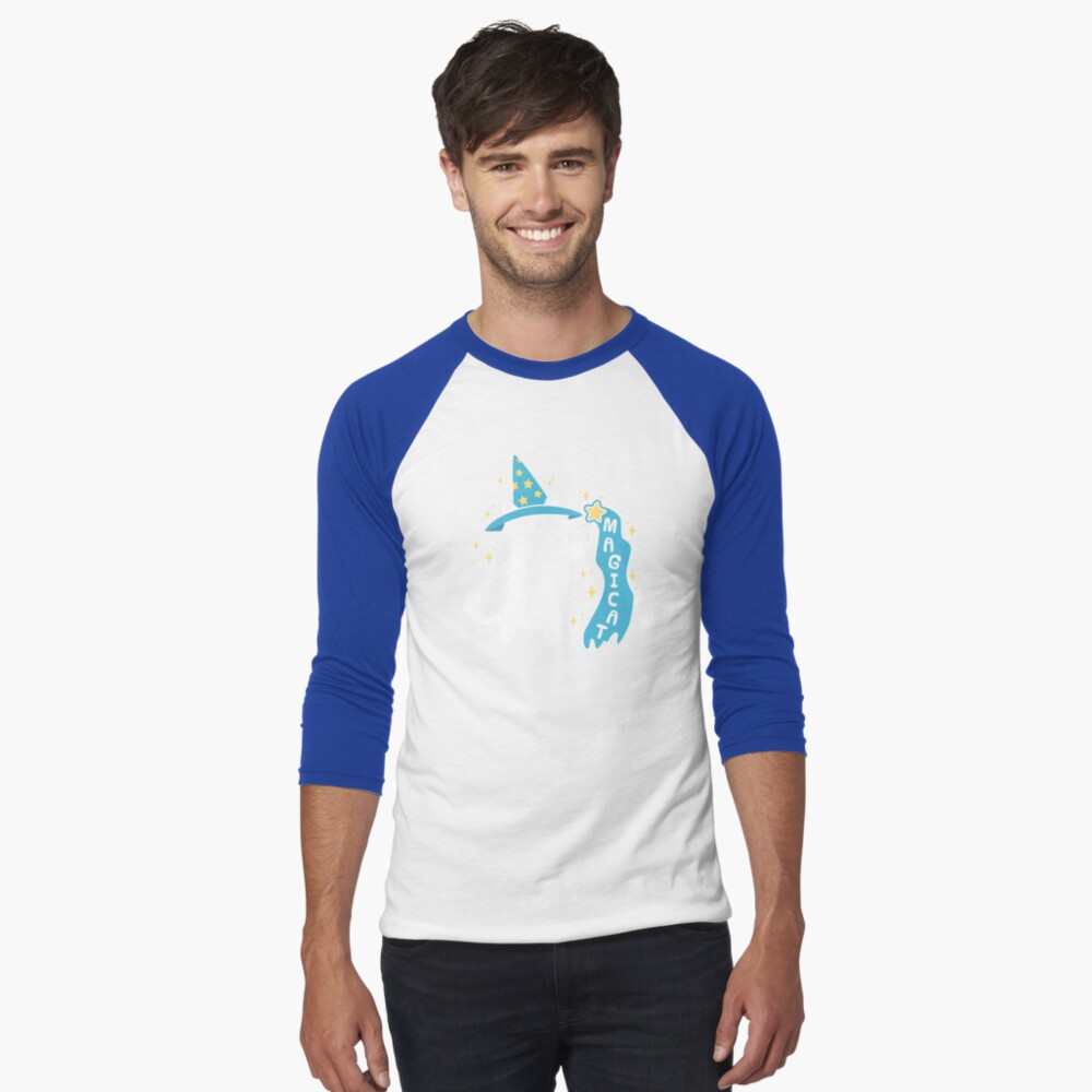 Item preview, Baseball ¾ Sleeve T-Shirt designed and sold by ElectricFangs.