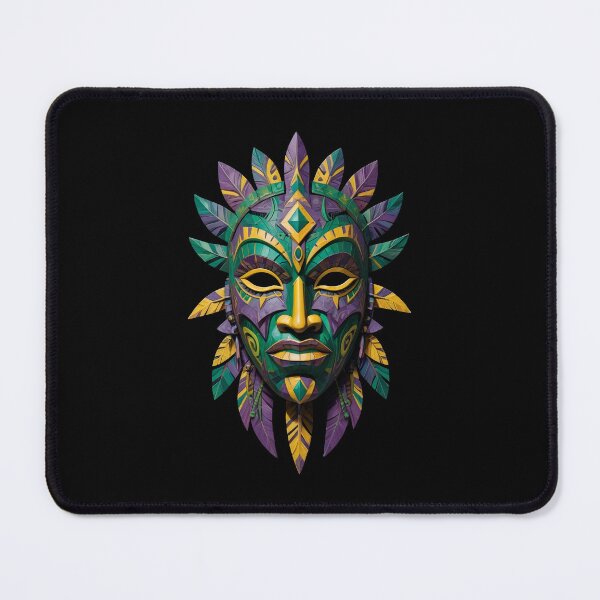Item preview, An Abstract Cubism-Inspired Design Depicting An Ancient African Mask designed and sold by Adelberton.