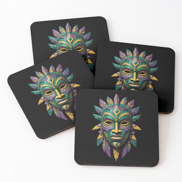 Item preview, An Abstract Cubism-Inspired Design Depicting An Ancient African Mask designed and sold by Adelberton.