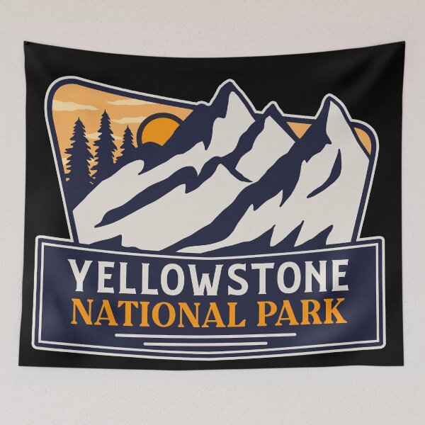 Item preview, Parque Nacional Yellowstone designed and sold by graphic-map.