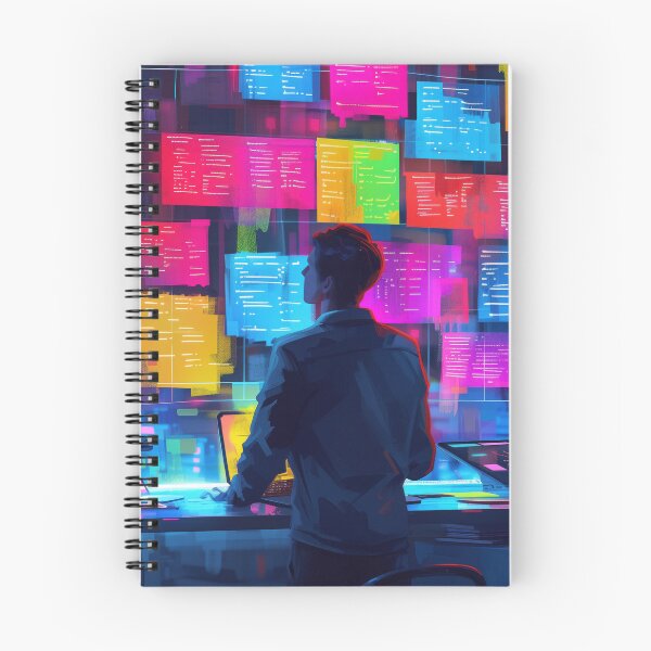 Item preview, Coding in Neon Lights designed and sold by palmyst.