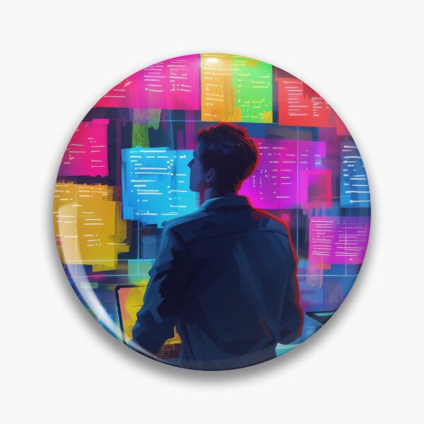 Item preview, Coding in Neon Lights designed and sold by palmyst.