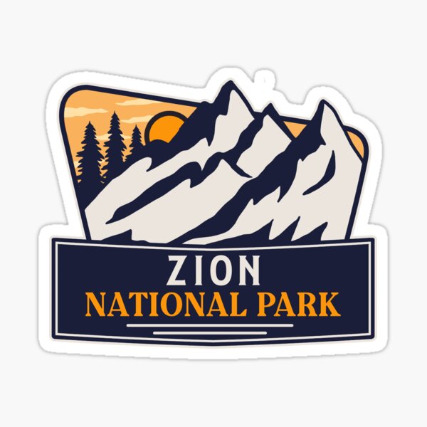 Vista previa del artículo con la obra «Parque Nacional Zion», diseñado y vendido por graphic-map.