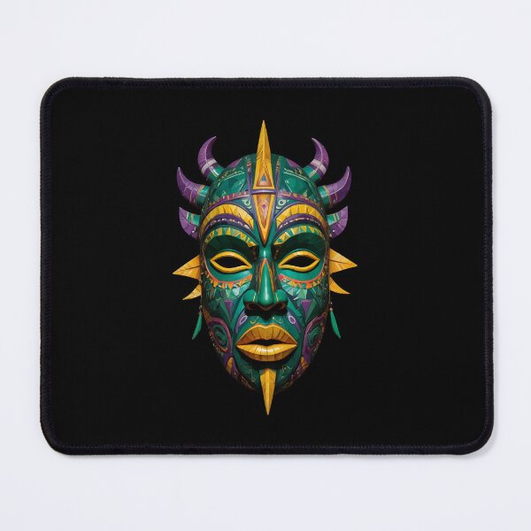 Item preview, An Abstract Cubism-Inspired Design Depicting An Ancient African Mask designed and sold by Adelberton.