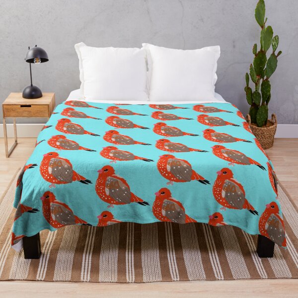 Item preview, Cute Strawberry Finch designed and sold by TiffinByLK.